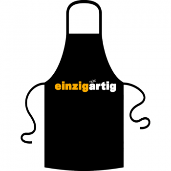 Kochschürze "einzigartig"